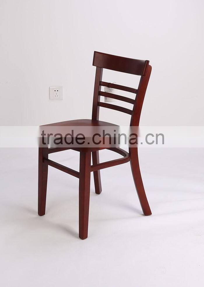 Hot sale leather furniture wood chairs for restaurants ghost chair