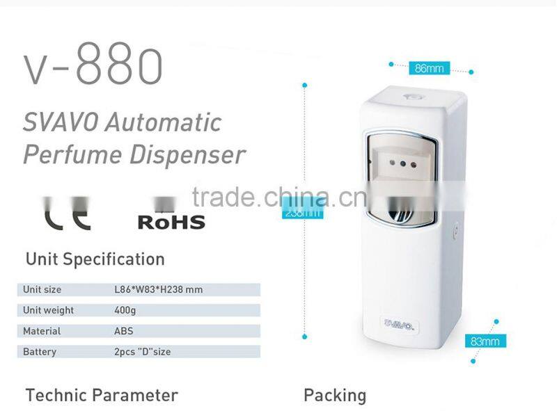 Plastic indoor perfume dispenser, bathroom accessories dispenser, auto perfume dispenser