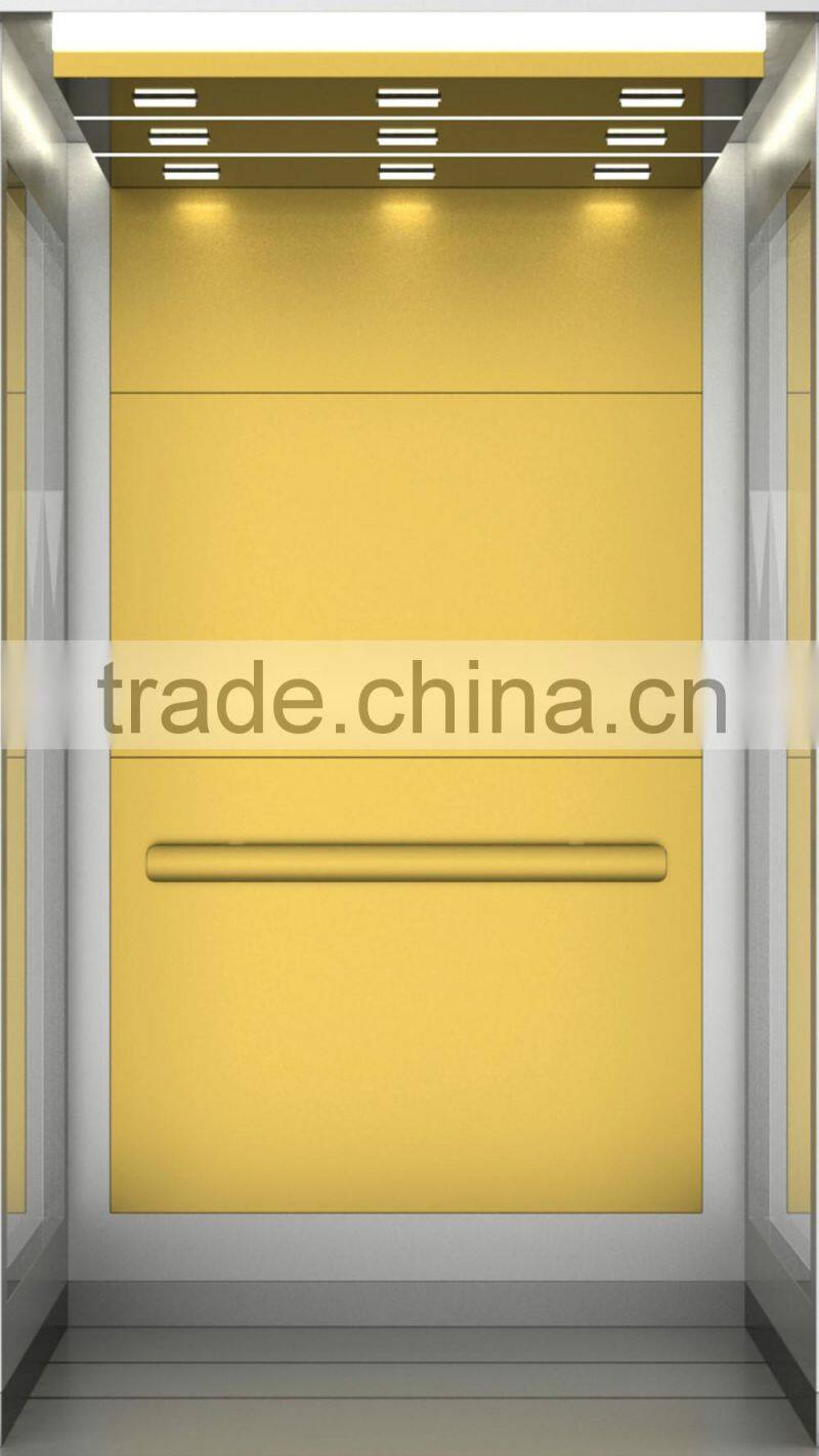 Stainless steel lifts with standard design and elevator manufacture of high quality