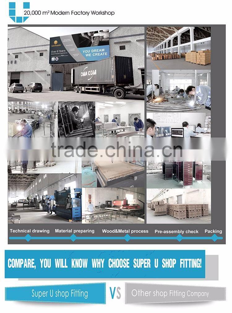 Super U Special Technique Upscale Shop Wood Decoration