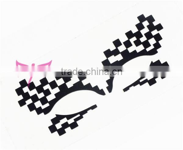 Digital design eye mask decoration sticker for eye art