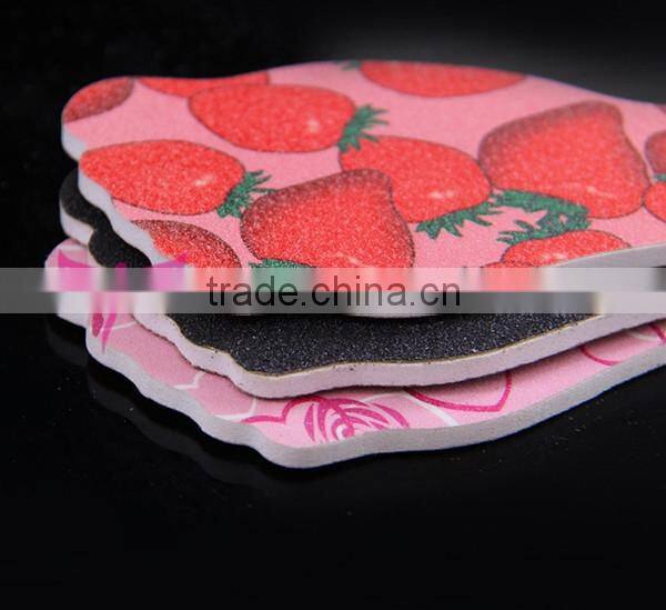 Foot shape nail file,cute design nail art foot design nail file