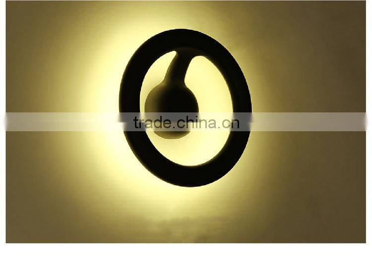 240V JEVEYA LED Wall Lamps 6W White Acrylic Wall Lamps for Living Room