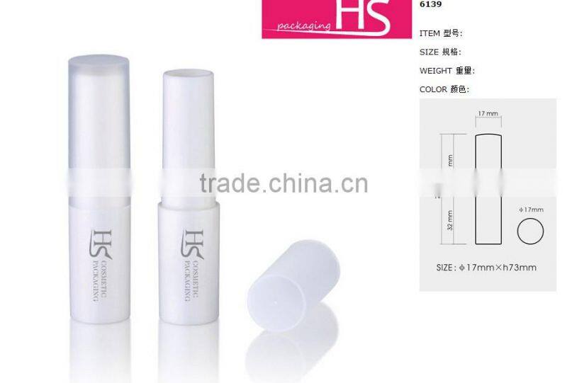 Wholesale White Plastic Lipbalm Tube with Cheap Price