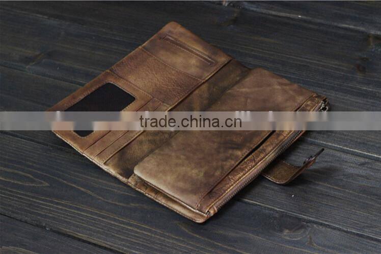 Fashional Cow Leather Wallet,Multi Card Wallet With Full Grain Leather