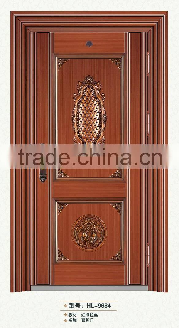 Residential decorative steel doors designs bread door