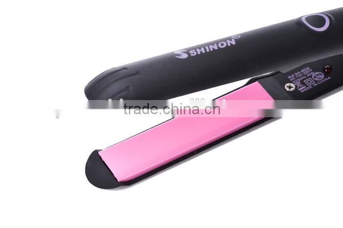Fine good quality mini straightener travel hair flat iron