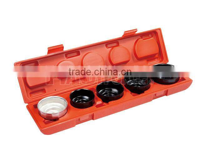 5PCS MAZDA Series Oil Filter Cup Wrench Kit / Auto Repair Tool / Lubricating And Oil Filter Tool