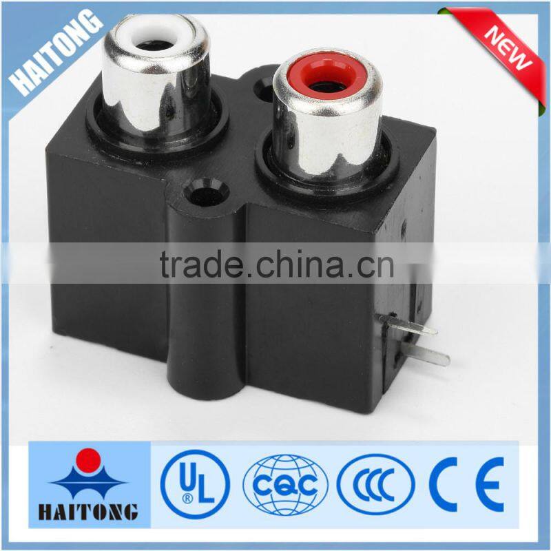 250V hot selling 2pin 2 holes electrical AV plug socket