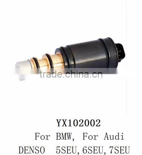 China Supply Denso 5SEU/6SEU/7SEU Compressor Auto AC Electric Control Valve For Audi