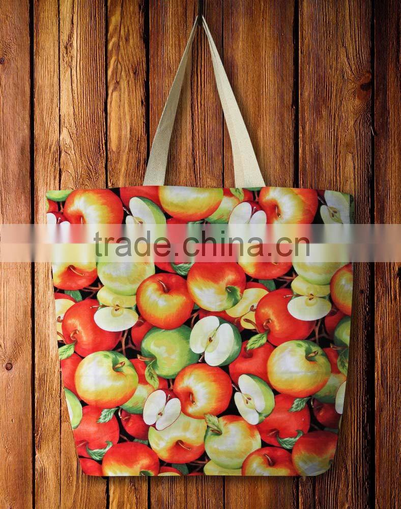 2016 fashion custom design canvas tote bags/wholesale canvas cotton designer tote bag/ designer canvas bags