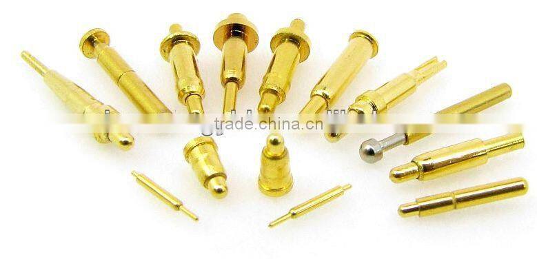 precision brass connector pogo pin test pin gold-plated