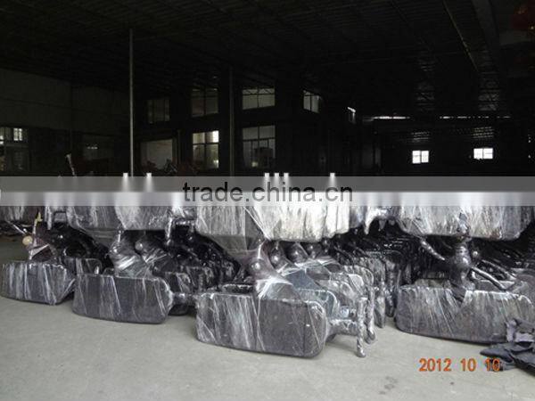 Outdoor Assembly Plastic Swing Chair With Slide BH19002