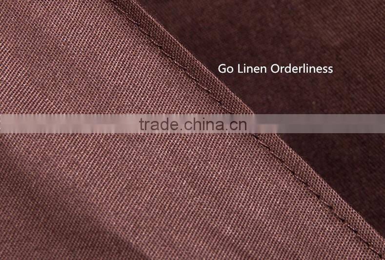 Hot Sale Solid Color Hotel or Dormitory Used Full Cotton Hotel Bedding Fabric