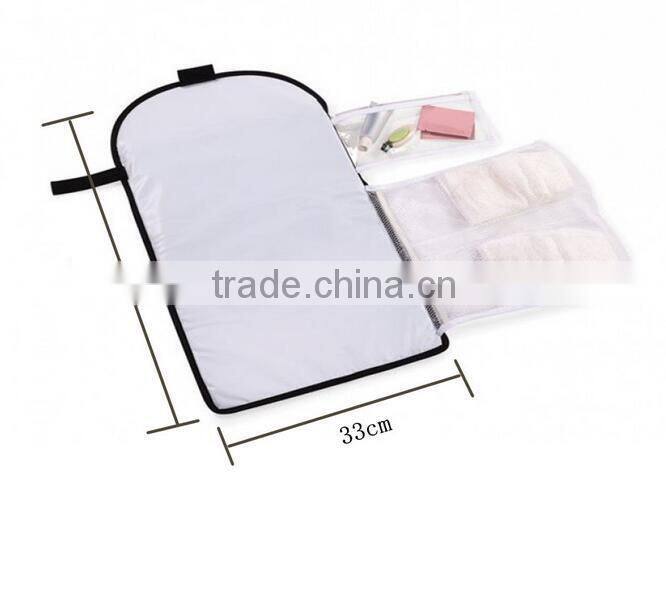 High quality mummy baby change diaper bags with compartments/changing baby diaper mat /mummy bags