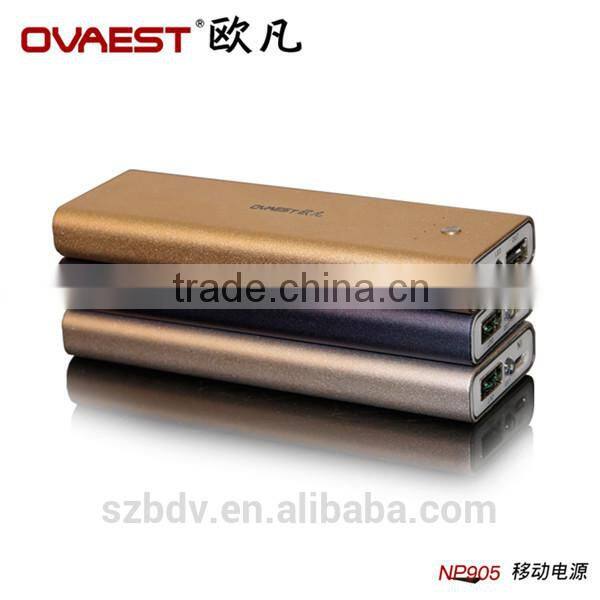 2015 shenzhen 5000mah ultra thin li-polymer battery power bank