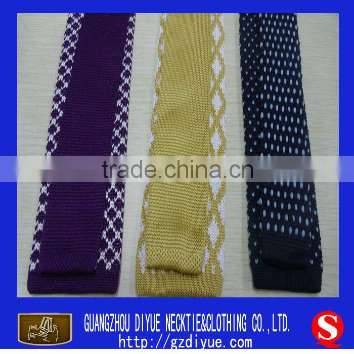 2013 latest silk knitted tie from Guangzhou