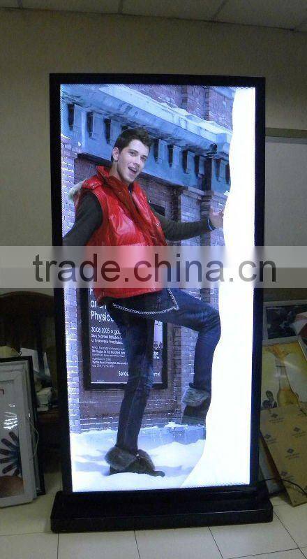 led floor stand light box