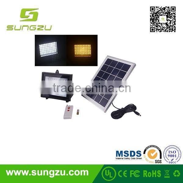 customized waterproof portable solar lighting system for house 2000mah