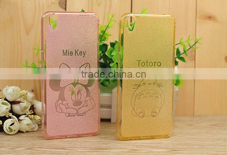 Cartoon flash power TPU phone case for oppo a37