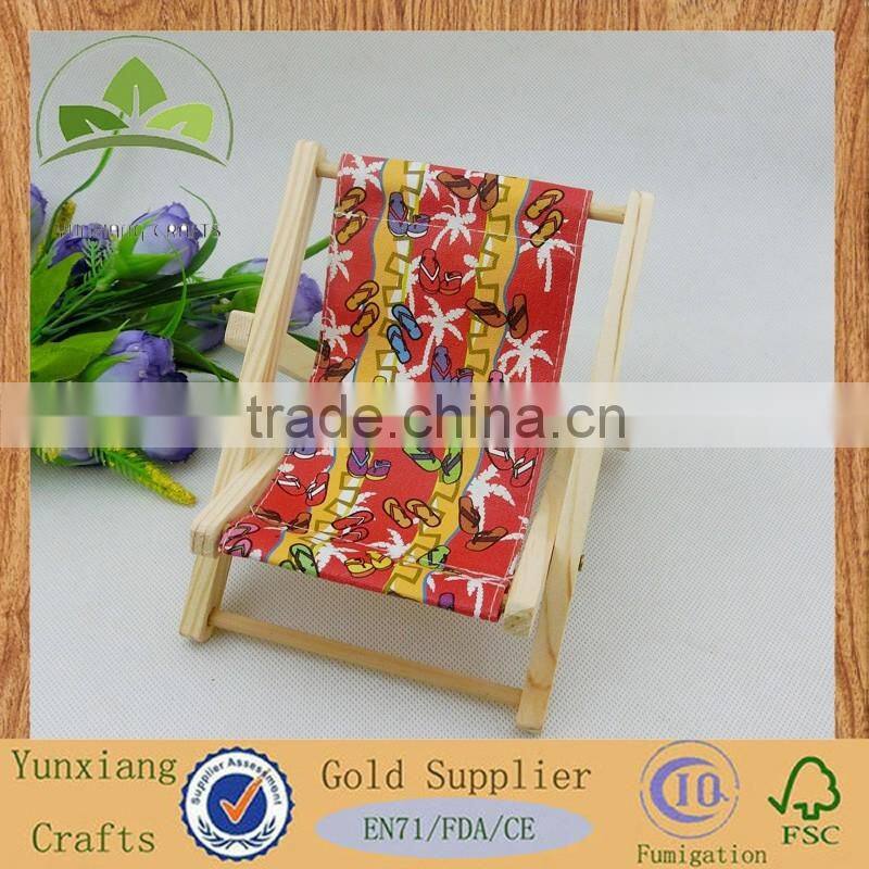 5.5" phone chair phone holder wood phone chair