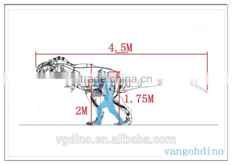 Simulation dinosaur costume for party festival