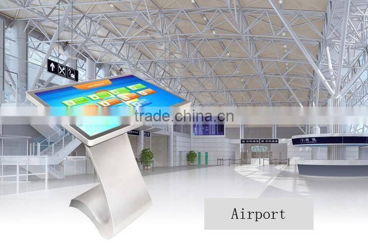 32inch Fashion Stand Alone Multi Touch Screen Information Kiosk For Library and KTV Song Machine