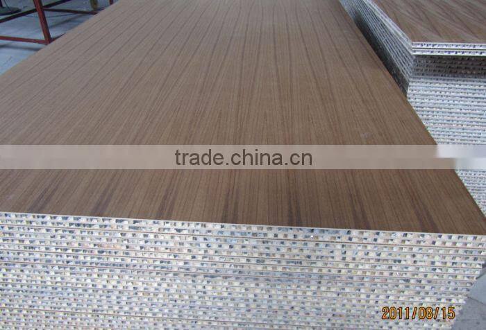 Curtain wall Decoration Wooden aluminum honeycomb panel