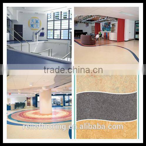 vinyl linoleum floor roll with special covering