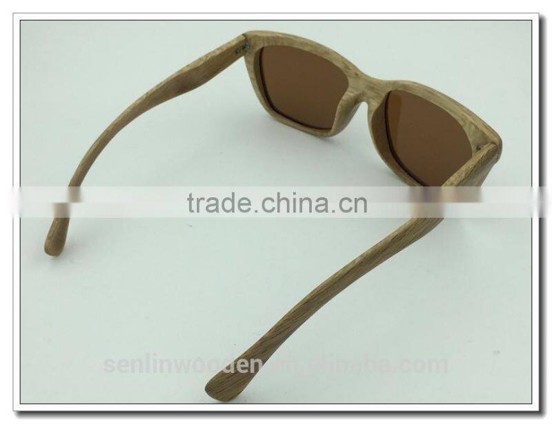 Trade Assurance Sunglasses 2015 New Products Custom Promotional Wooden Sun Glasses Eyewear Bamboo Sunglasses