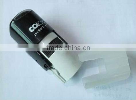 custom office handle plastic automatic rubber stamp