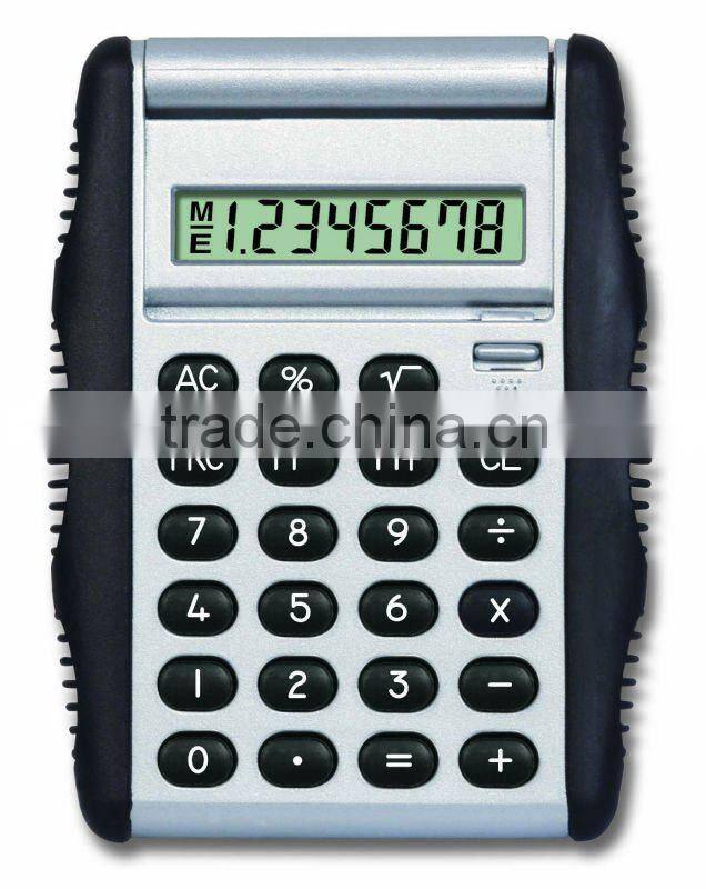 BINTS805 8 digit silver calculator