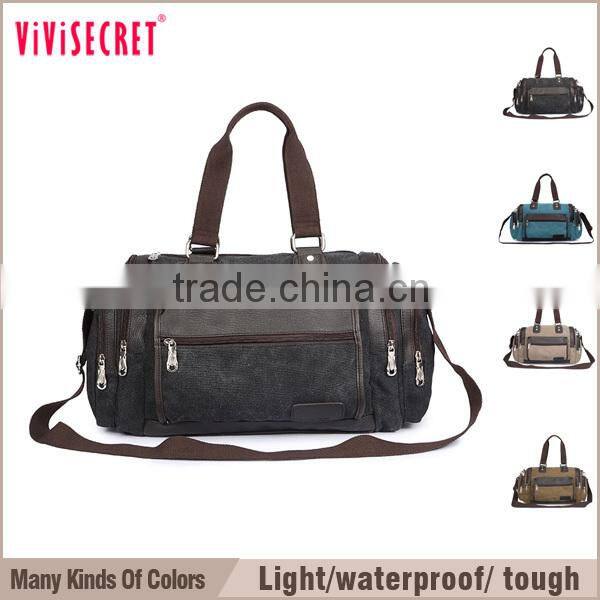 vivisecret Outdoor Sports Casual Canvas Backpack Crossbody Sling Bag Shoulder Bag Chest Bag for Men