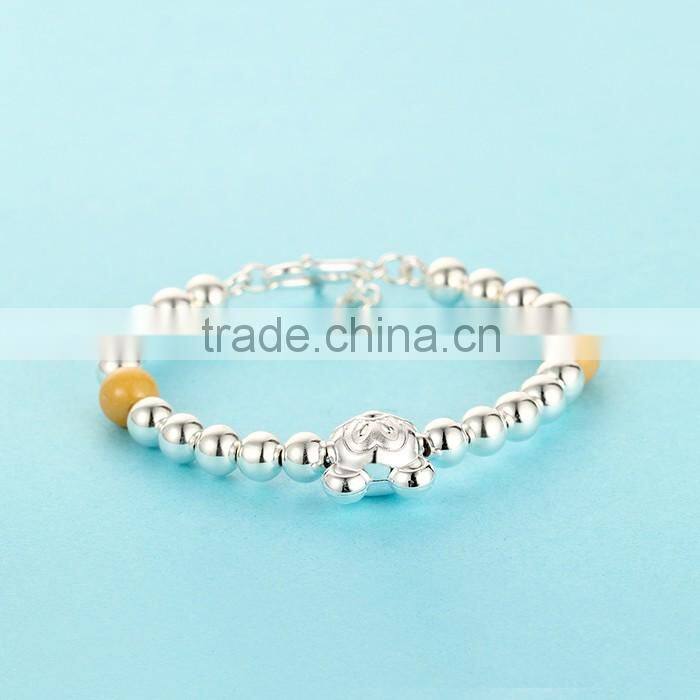 Newest Mickey Mouse Design 925 Silver Bracelet Jewelry