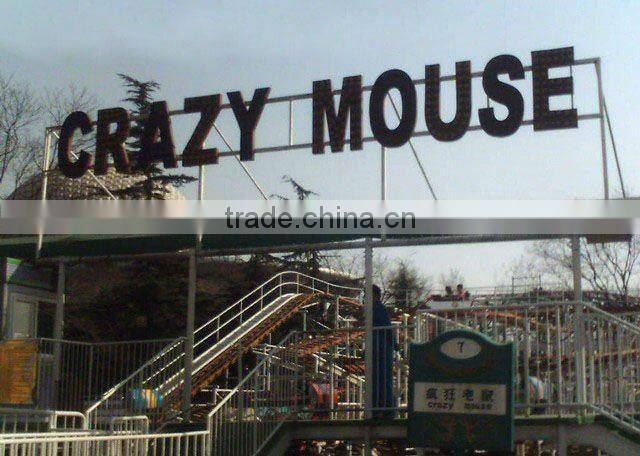 Outdoor Amusement Ride Park Adult Ride Roller Coaster for Sale