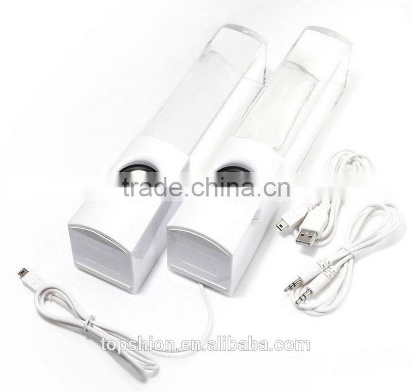 Newest Speaker Dancing Water Speaker With LED Light Speaker For Samsung Galaxy S5 S6