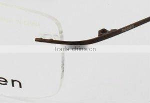 Titanium plating reading eyewear hand made glass