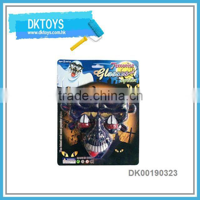 Festival Pumpkin Shape Funny Plastic Halloween Glasses With Mouse