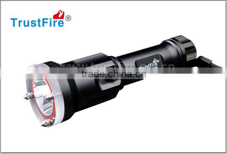 Led diving flashlight high power led torch TrustFire DF006 100 Meters deepth IPX8 waterproof diving torch with CE,FCC,PSE