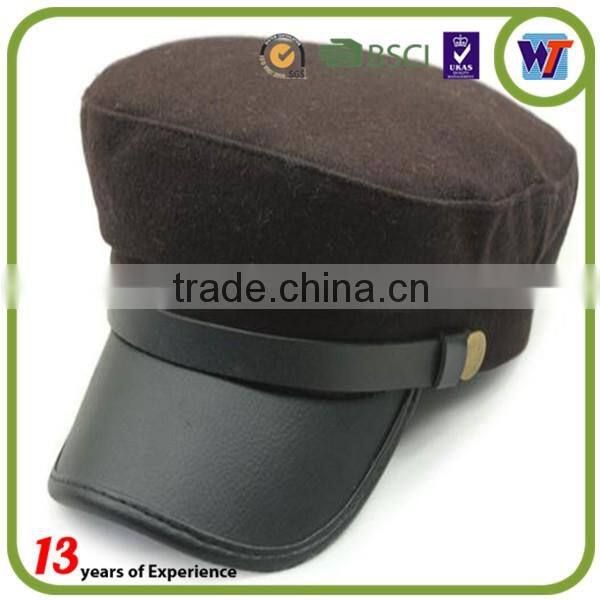 Wholesale army Custom Blank flat-top hat and Military Cap and Hat