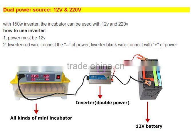56 egg incubator with ability to work with battery(lydia 0086.15965977837)