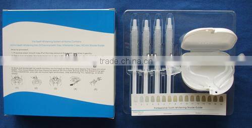 box package, home use teeth whitening gel kits, teeth impressions kit, wholesale teeth whitening kit, oral hygiene kit