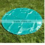 Green Round Tarps,18oz Round Pool Tarps,Baseball Green Tarps