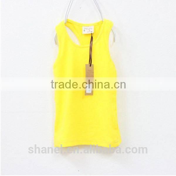 Wholesale 2015 Custom plain Tee Children Clothing for Summer