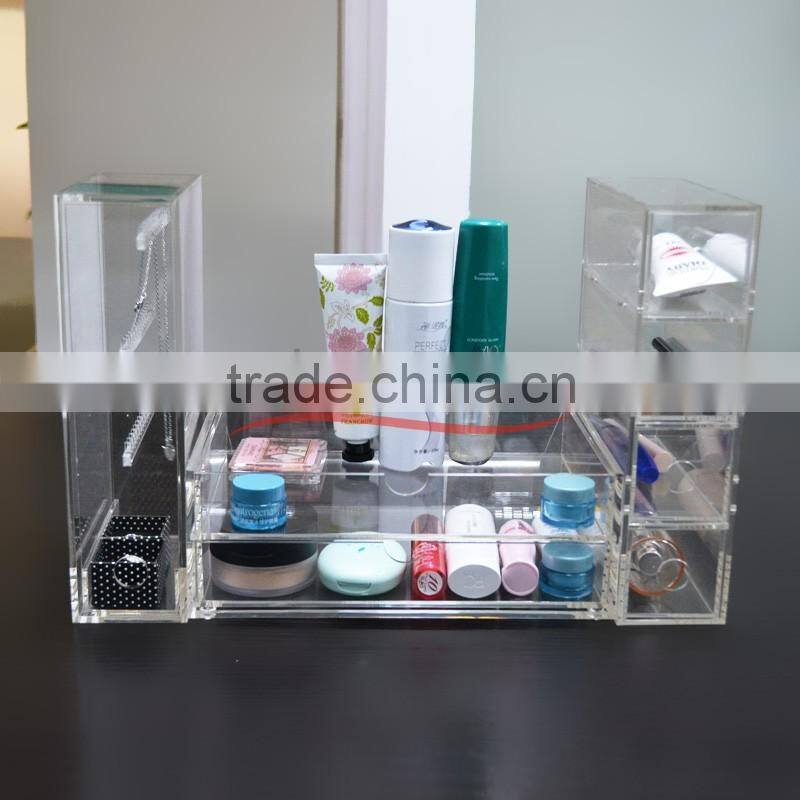 New design acrylic jewelry boxes/acrylic jewelry display/jewelry display cases
