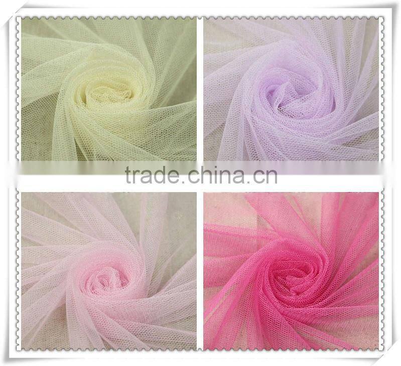 50D 100 polyester Hexagonal mosquito net fabric made in China