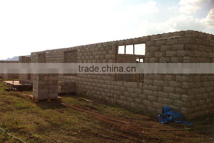 professional design light weight concrete block mould