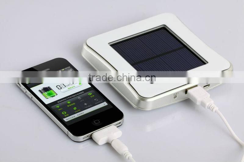 Portable windows solar phone chargers