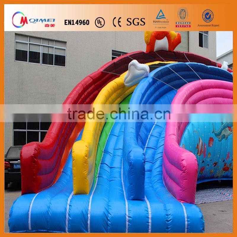Funny children beds with slides,inflatable slide with cheap prices