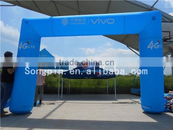 waterproof 4.5m outdoor promotion cheap inflatable arch for sale